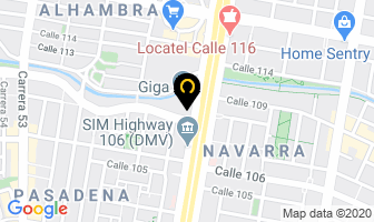 Mapa de Bogotá Colombia en Bogotá D.C
