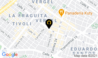 Mapa de Bogota Restrepo en Bogotá D.C