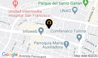 Mapa de BOGOTANA DE CORTINAS en Ibagué