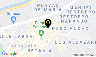 Mapa de Bolas De Helado en Medellín