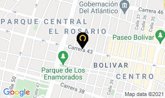 Mapa de Boletín Jurídico en Barranquilla