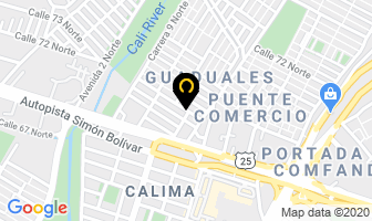 Mapa de Bolflex Bolsas Publicitarias Flexográficas en Cali