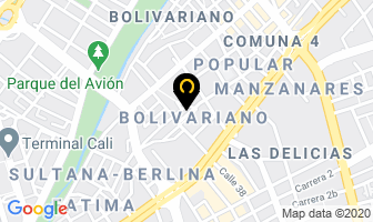 Mapa de Bolivariano en Cali