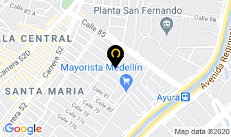 Mapa de Bolsa De Aseo S.a.s. en Medellín