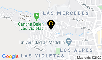 Mapa de Bolsas Alianza Natural en Medellín