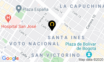 Mapa de Bolsas De Semillero Polisombras en Bogotá D.C