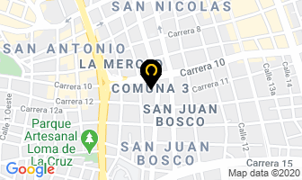 Mapa de Bolsas Papel & Más en Cali