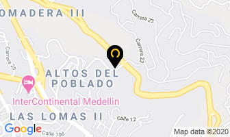 Mapa de Bolsas Plásticas La Doble B en Medellín