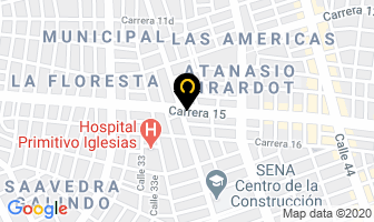 Mapa de Bolsas Plásticas Y Desechables Naval en Cali