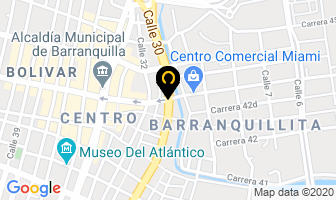 Mapa de Bolsas Tershi en Barranquilla