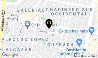Mapa de Bolsos Lyan en Bogotá D.C