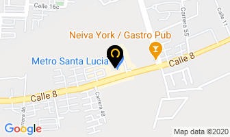 Mapa de Bolsos Pa´nama en Neiva