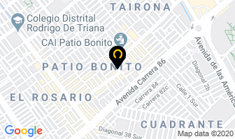 Mapa de Bolsos Y Morrales Fb en Bogotá D.C