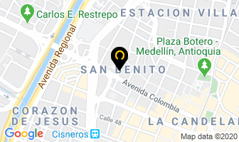 Mapa de Bombas Ab en Medellín