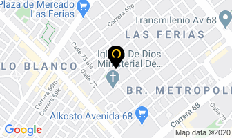 Mapa de Bombas Y Montajes Ltda. en Bogotá D.C