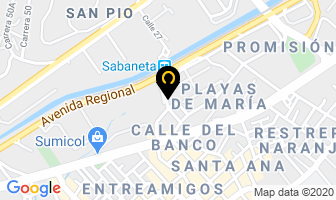 Mapa de Bomberos Sabaneta en Sabaneta