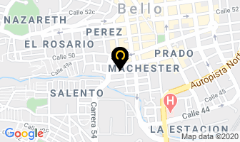 Mapa de Bonitos Acabados en Medellín