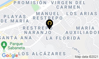 Mapa de Boot's Dominio en Medellín