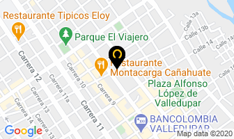 Mapa de Bordados Anjeis en Valledupar