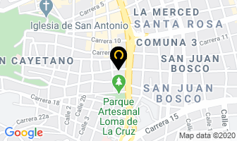 Mapa de Bordados Artesanales en Cali