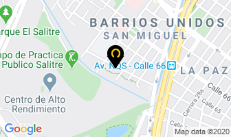 Mapa de Bordados Chenille en Bogotá D.C
