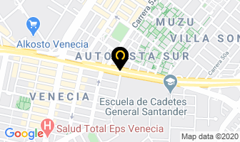 Mapa de Bordados Computarizados en Bogotá D.C