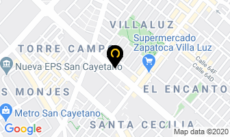 Mapa de Bordados Dimito en Bogotá D.C