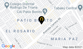 Mapa de Bordados H Y M en Bogotá D.C