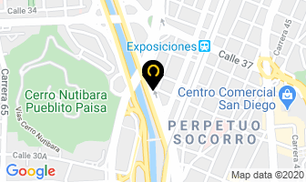 Mapa de Bordados J.m.p en Medellín