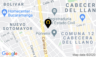 Mapa de Bordados Js en Bucaramanga