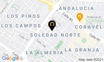 Mapa de Bordados Kaliro en Bogotá D.C
