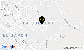 Mapa de Bordados La Sultana en Dosquebradas