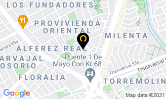 Mapa de Bordados Mateo en Bogotá D.C