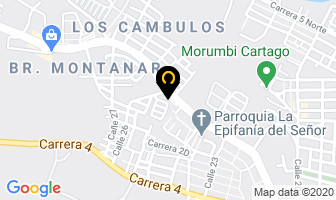Mapa de Bordados Monik en Cartago