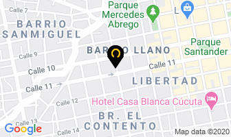Mapa de Bordados Richard en Cúcuta