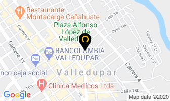 Mapa de Bordados Y Diseños Angie en Valledupar