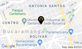 Mapa de Bordados Y Programación Kas en Bucaramanga
