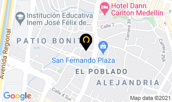 Mapa de Boris Agency en Medellín
