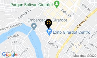 Mapa de Boritex en Girardot