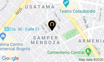 Mapa de Borneras Y Bobinas en Bogotá D.C