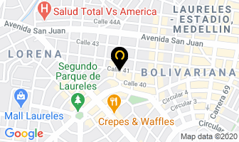 Mapa de Borrafácil Y Corchos en Medellín