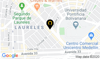 Mapa de Boston Plaza en Medellín
