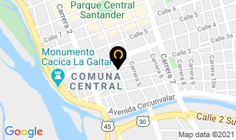 Mapa de Botache Martínez Luz Carime en Neiva