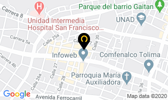 Mapa de Botas Konkor en Ibagué