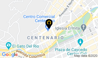 Mapa de Botero Navia María Mercedes en Cali