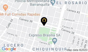 Mapa de Botes Tayson en Barranquilla