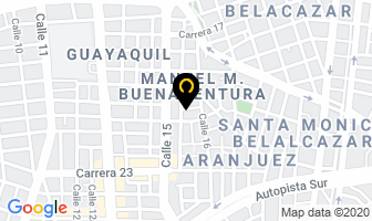Mapa de Botiquindío en Cali