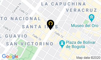 Mapa de Botones Y Transfer en Bogotá D.C