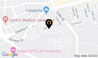 Mapa de Boutique Canina en Ibagué