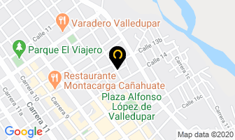 Mapa de Boutique D'moda en Valledupar